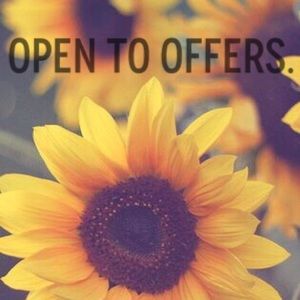Make me an offer. 🌻